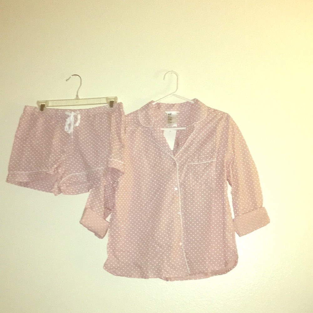 Size small H&M pink pajamas